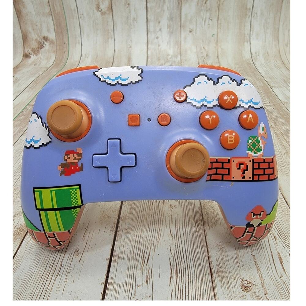 Super Mario Bros PowerA Enhanced Wired Controller for Nintendo Switch